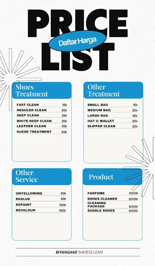 Cuci Sepatu Magelang - Biyangane Shoesclean