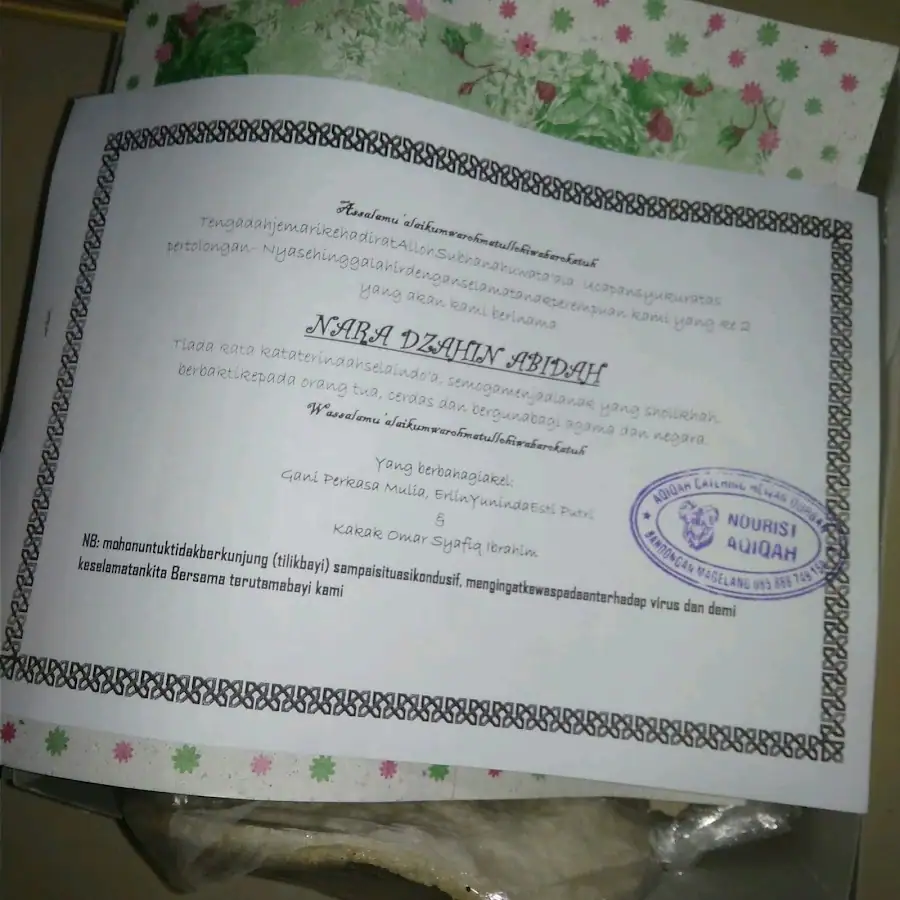 Aqiqah Magelang Nurul Hayat · Sumbing No.11 — foto 5