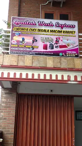 Qonitah Wash Express (Jagonya Cuci Segala Macam Barang Anda)