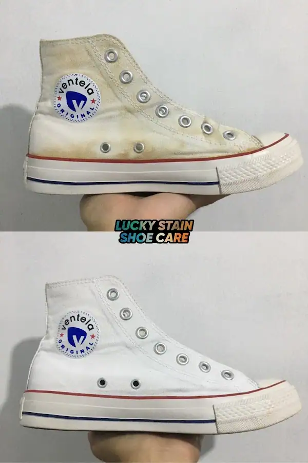 LUCKY STAIN SHOES CLEAN