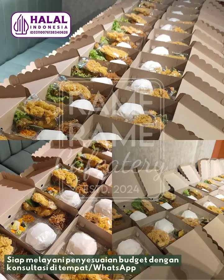 Nasi Box Catering Halal RameRame