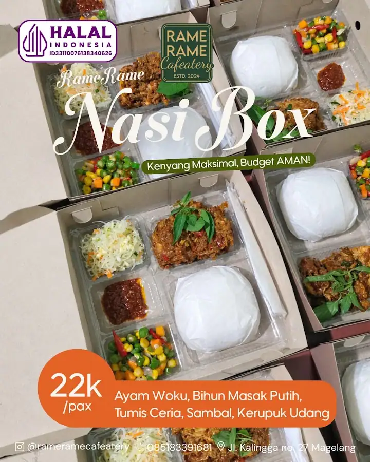 Nasi Box Catering Halal RameRame — foto 2