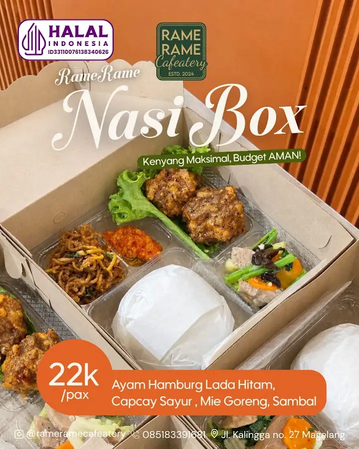 Nasi Box Catering Halal RameRame — foto 3