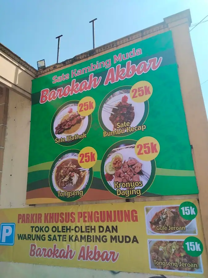 Sate Kambing Muda Barokah Akbar