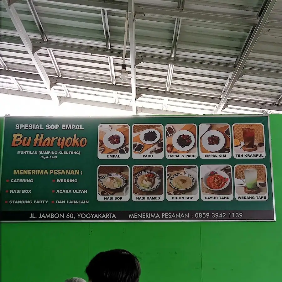 Sop Empal Bu Haryoko
