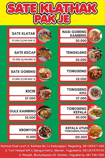 Sate Klatak Mas Jo Cabang Magelang