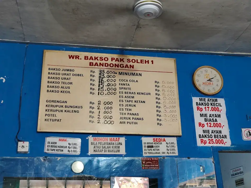 Bakso Pak Soleh, Bandongan — foto 2