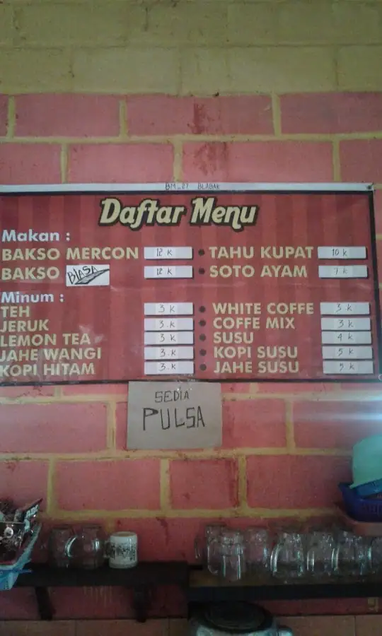 Bakso Mercon blabak