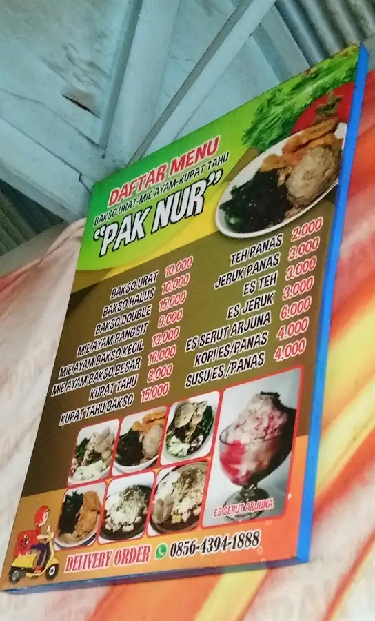 Bakso urat pak nur bandongan