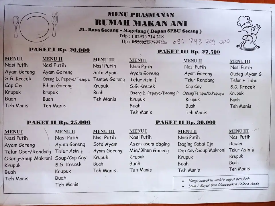 Rumah Makan Ani