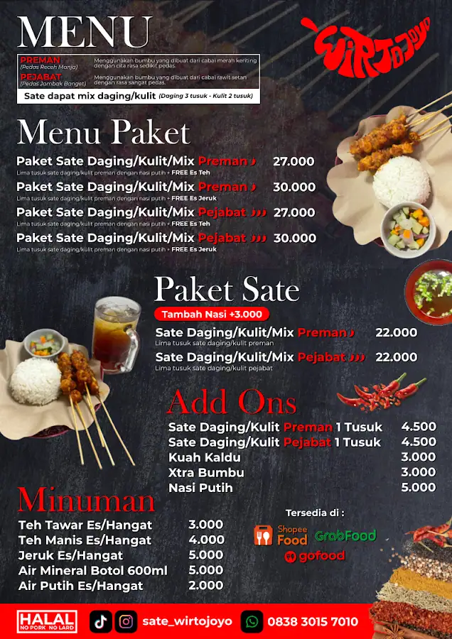 Sate Merah Wirtojoyo Magelang