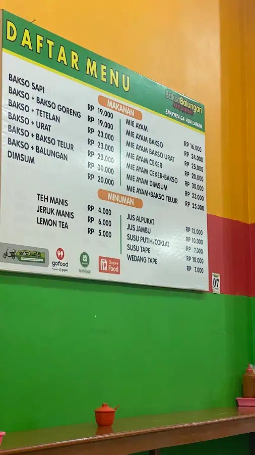 Bakso Balungan Pak Granat