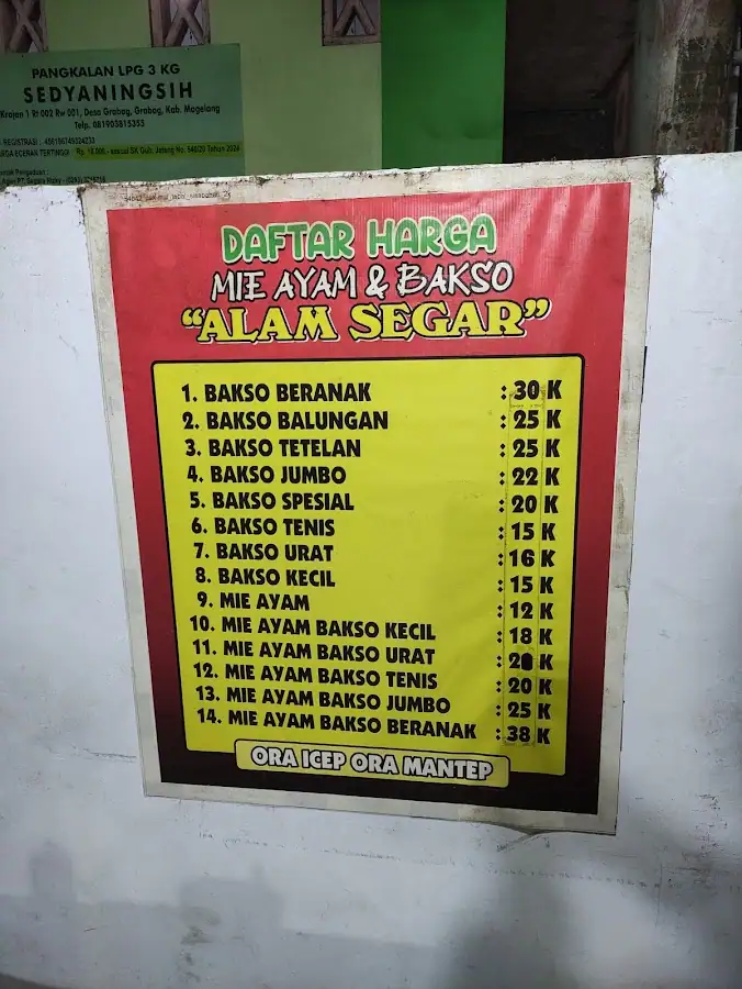 Bakso Alam Segar