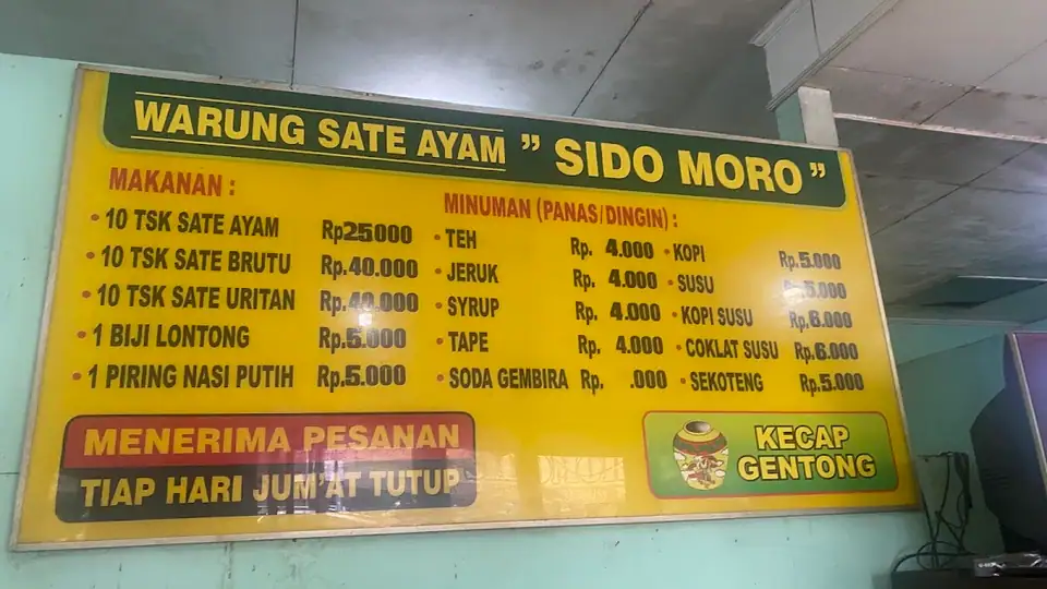 Sate Ayam Sidomoro