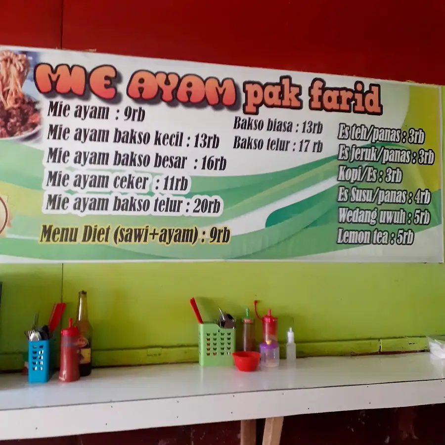 Mie Ayam Pak Farid