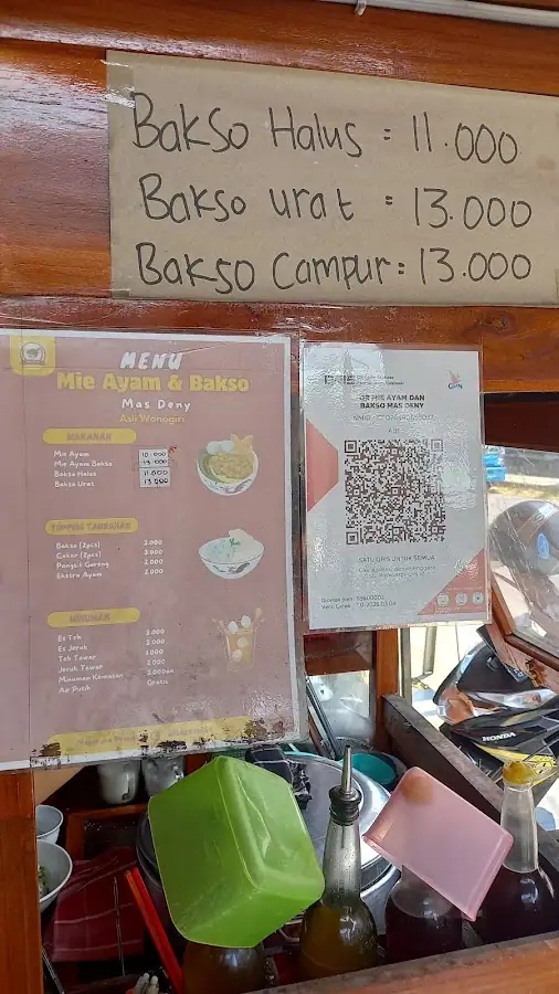 Mie Ayam Asli Wonogiri Mas Deny