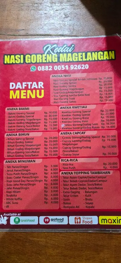 Kedai nasi goreng magelangan
