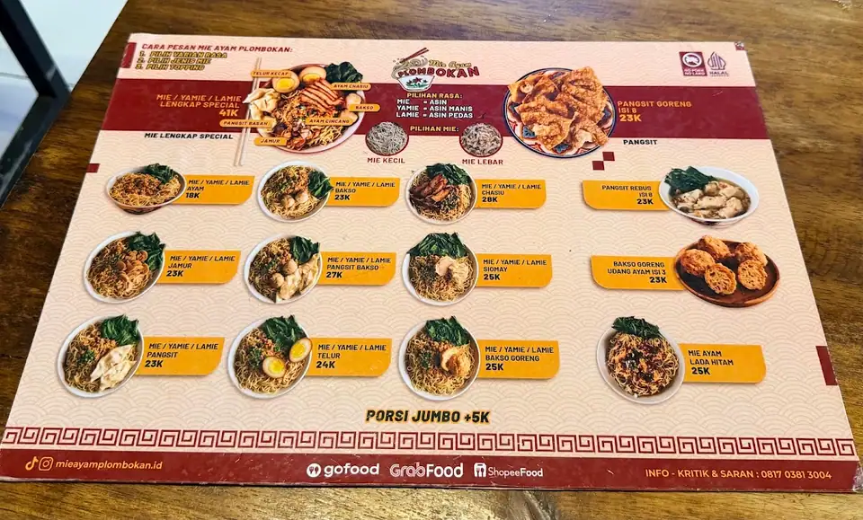 Mie Ayam Plombokan-Magelang