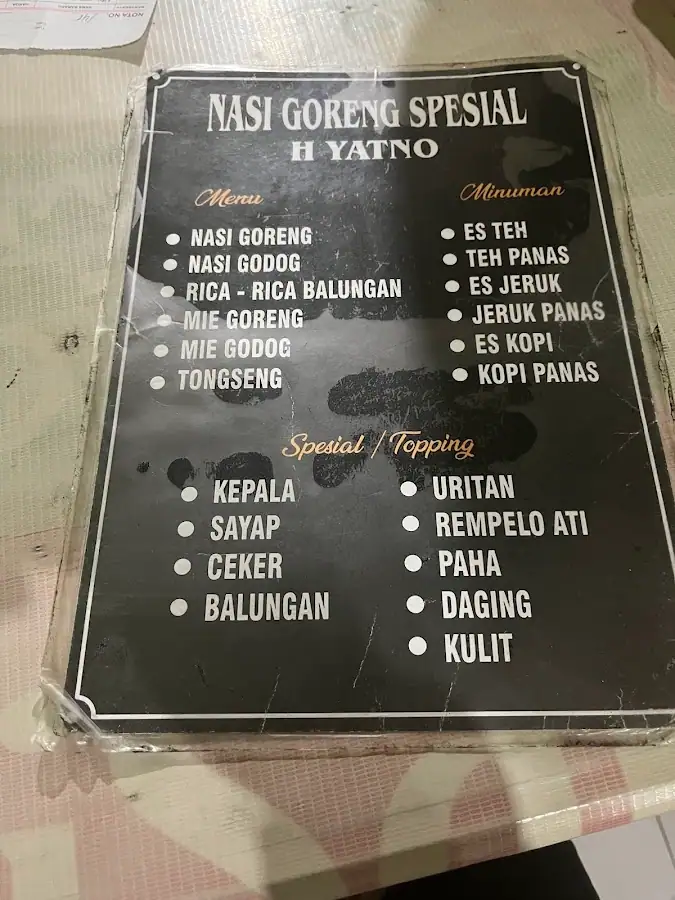 Nasi Goreng Pak Yatno