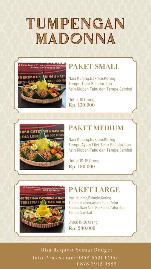 Warung Makan Madonna(d.h Bubur Koyor Karet)