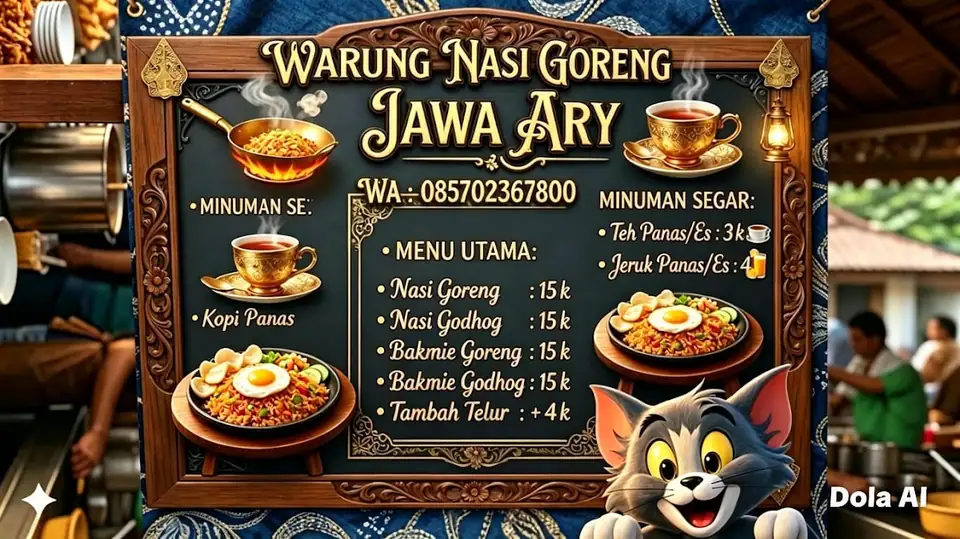 Nasi goreng magelangan Ary