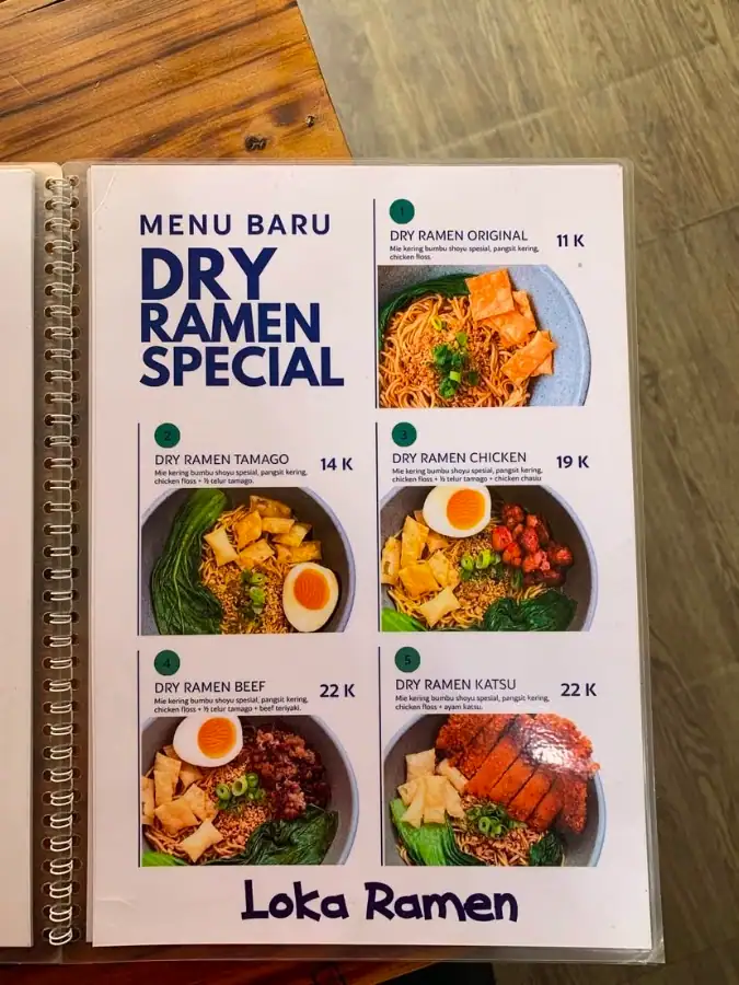 LOKA RAMEN GRABAG
