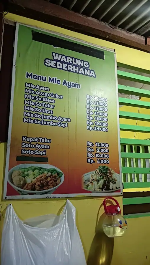 Bakso Sederhana (Bakso, Mie Ayam, Soto)